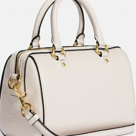 Last one New 🎀 Coach Mini Rowan Crossbody Bag With Print Kitten Cat Kitty - Picture 3 of 6